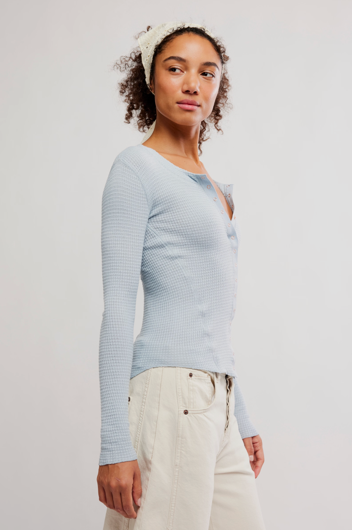 Going Places Cardi - Pearl Blue
