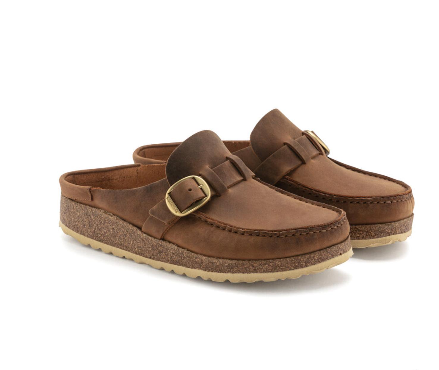 Buckley Clog - Cognac Oiled Leather