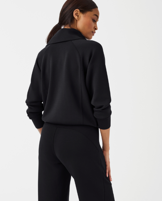 Spanx® Airessentials Half Zip - Black