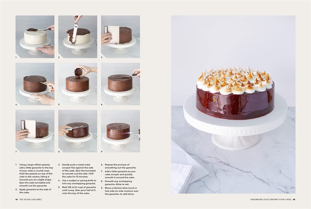 The Vegan Cake Bible - Sara Kidd
