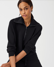 Spanx® Airessentials Half Zip - Black