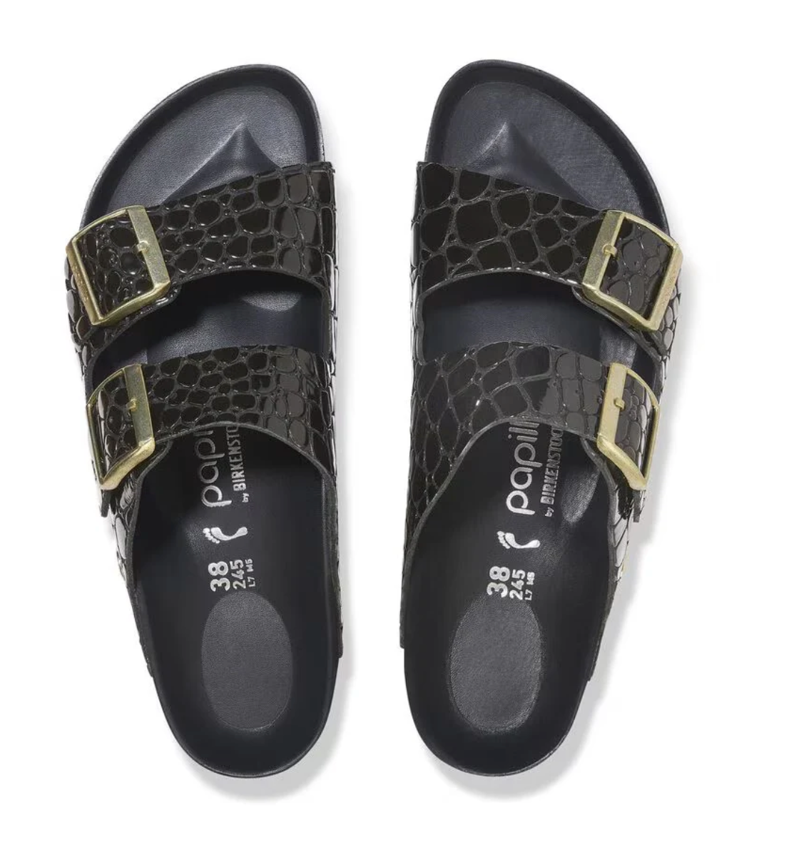 Arizona Platform - Black Croc