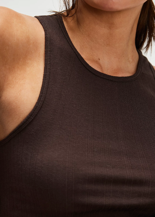 Fresh In Love Tank - Brown