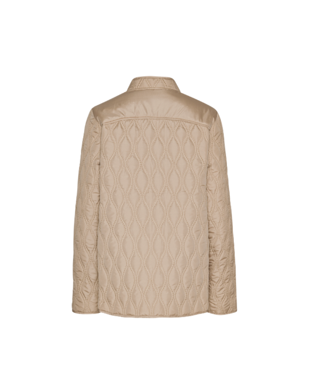 Quilted Short Jacket - Wheat