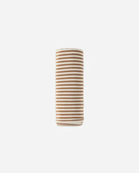 Swaddle || Cinnamon Stripe