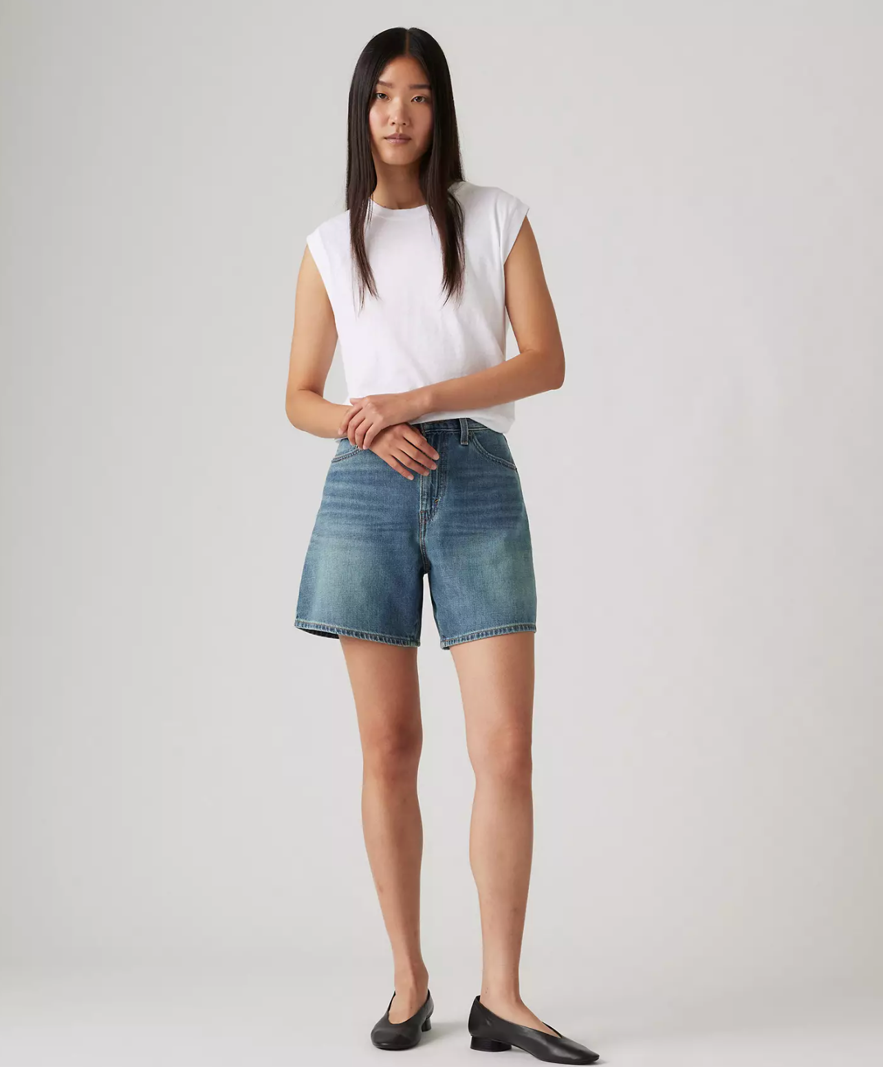 High Baggy Short -Stop Flaxing