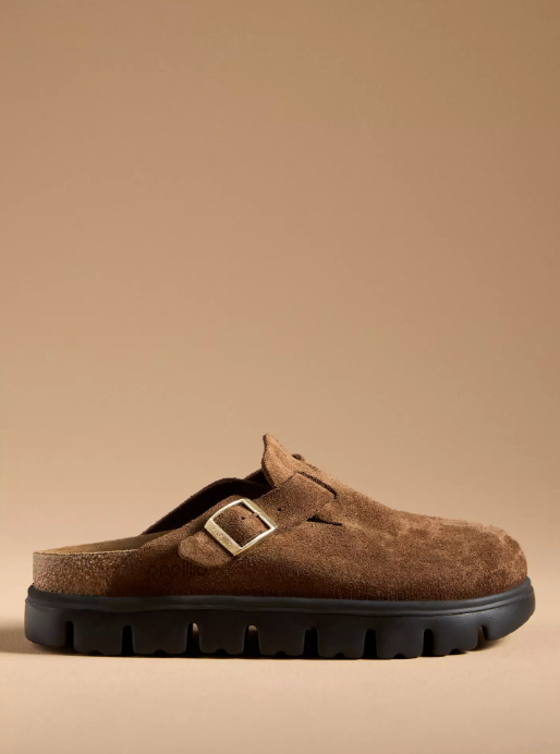 Boston Chunky Suede-Dark Tea