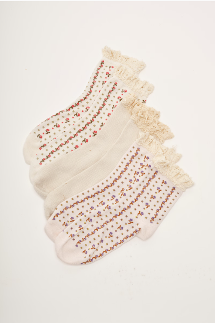 Ruffle Sock Pack - Tainted Love
