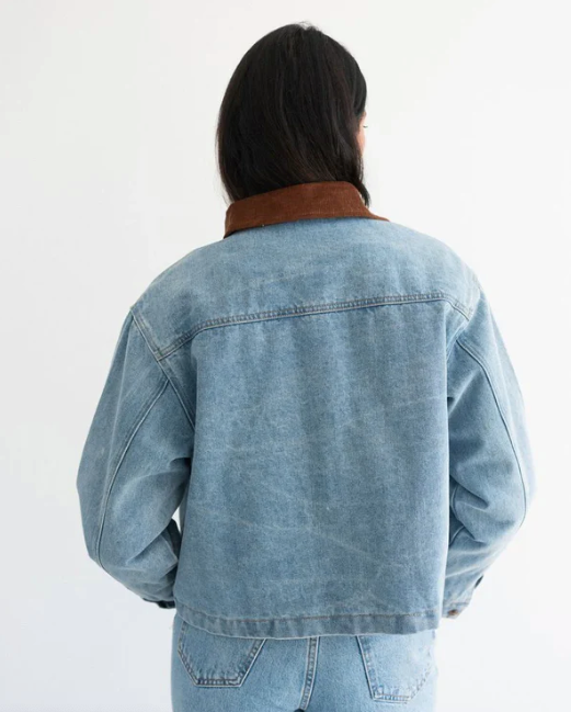 Magali Denim Jacket - Vintage Blue