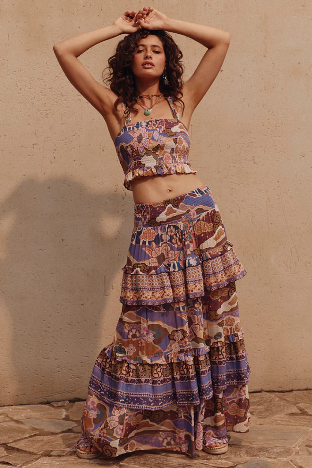 Dancing Valley Ra-Ra Maxi Skirt