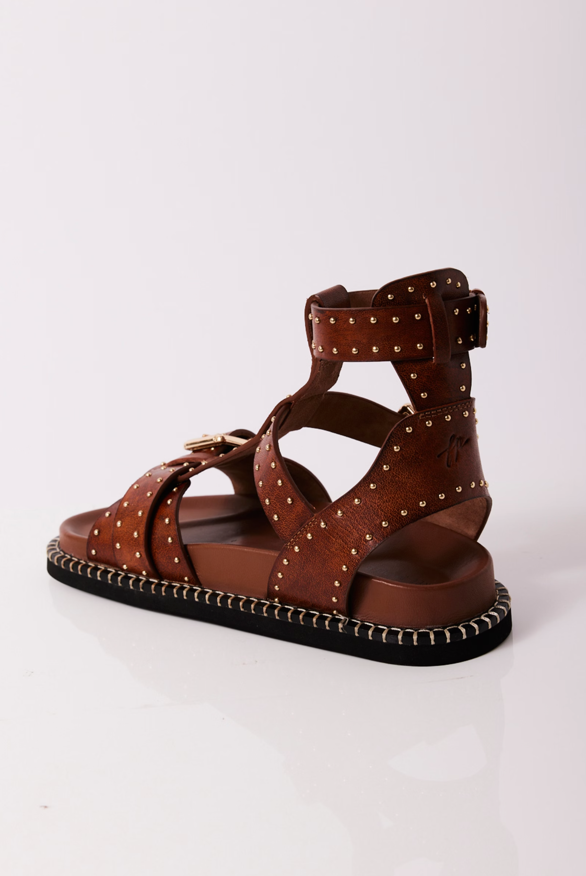 Nova Gladiator Sandal - Luggage