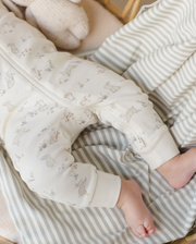 Swaddle || Sage Stripe