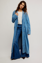 Monique Indigo Duster - Sunlight Blue