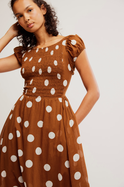 Ultraviolet Dress - Oak Combo