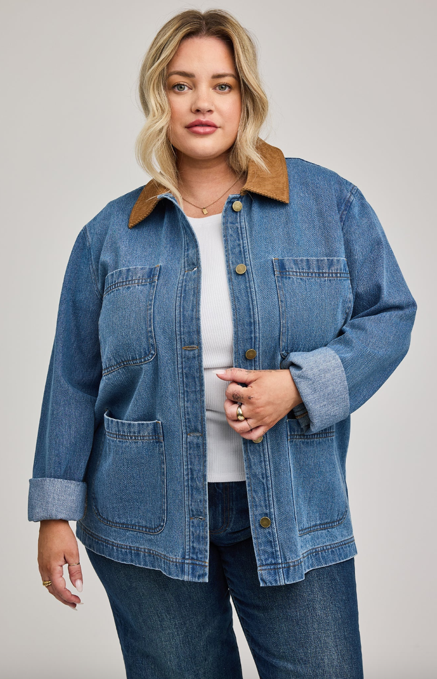 Flynn Jacket - Light Wash