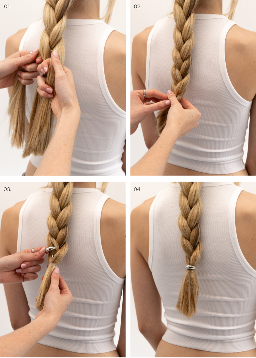 Hair Cuffs in Gold - KOV
