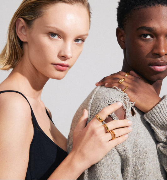 ASHER Rings 4-in-1 - Gold