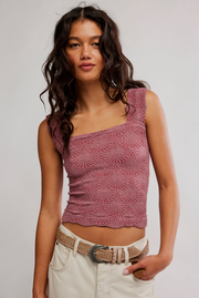 Love Letter Cami - Dreamy Mulberry