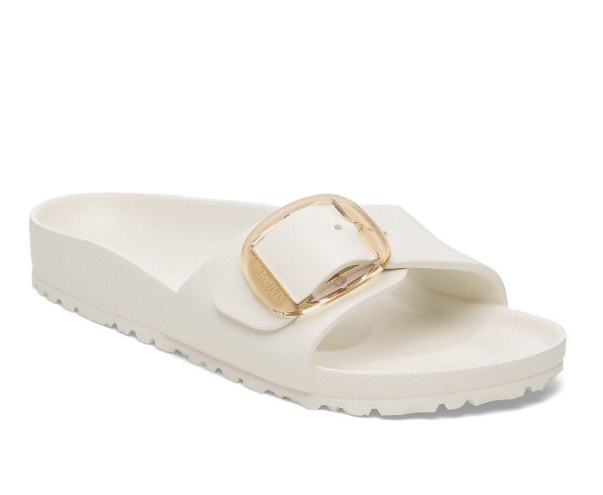 Madrid Big Buckle - Eva Eggshell