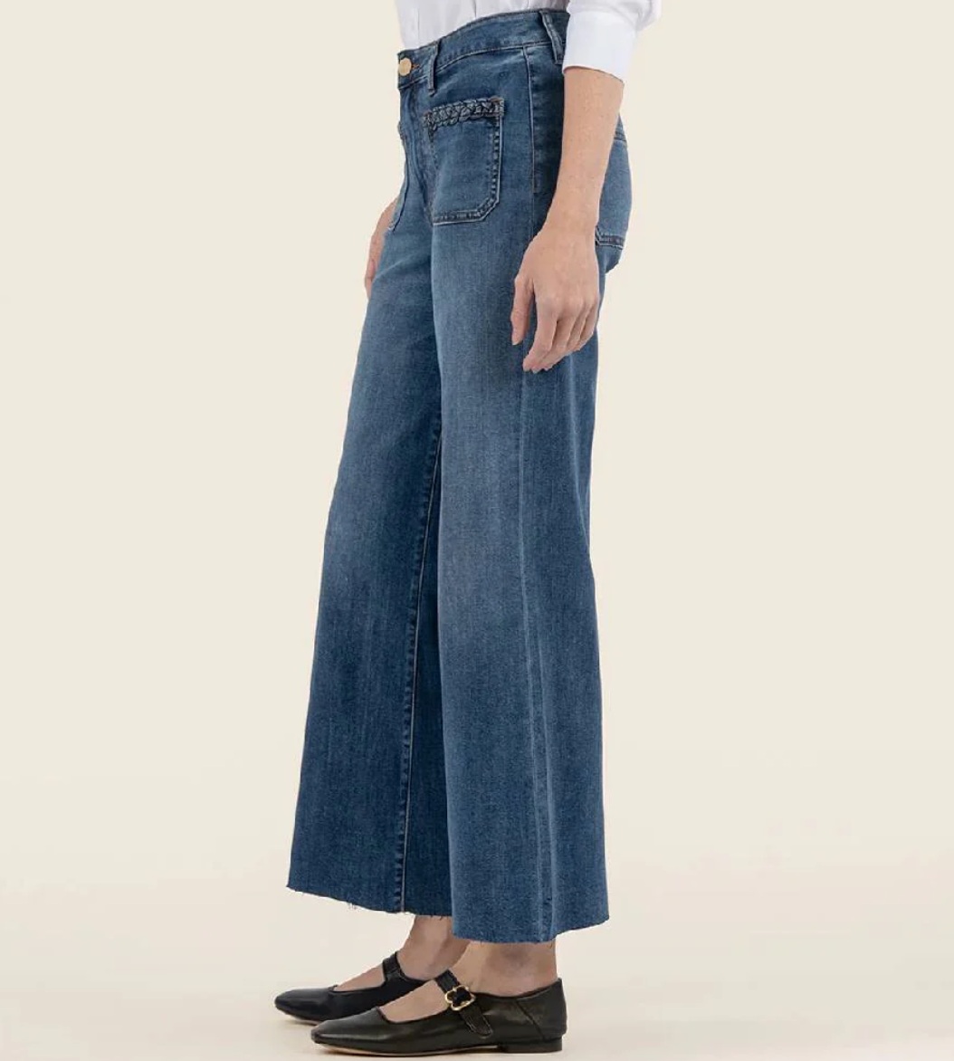 Meg High Rise Patch W/ Braid - Fame