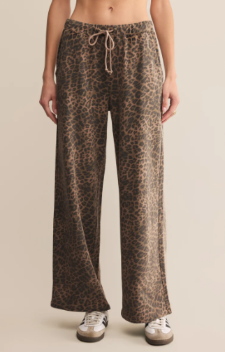Hunter Leopard Desert Knit Pant - Desert Tan