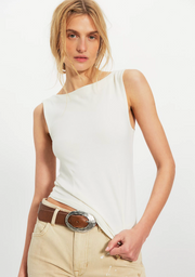 Iconic Tank - Whisper White