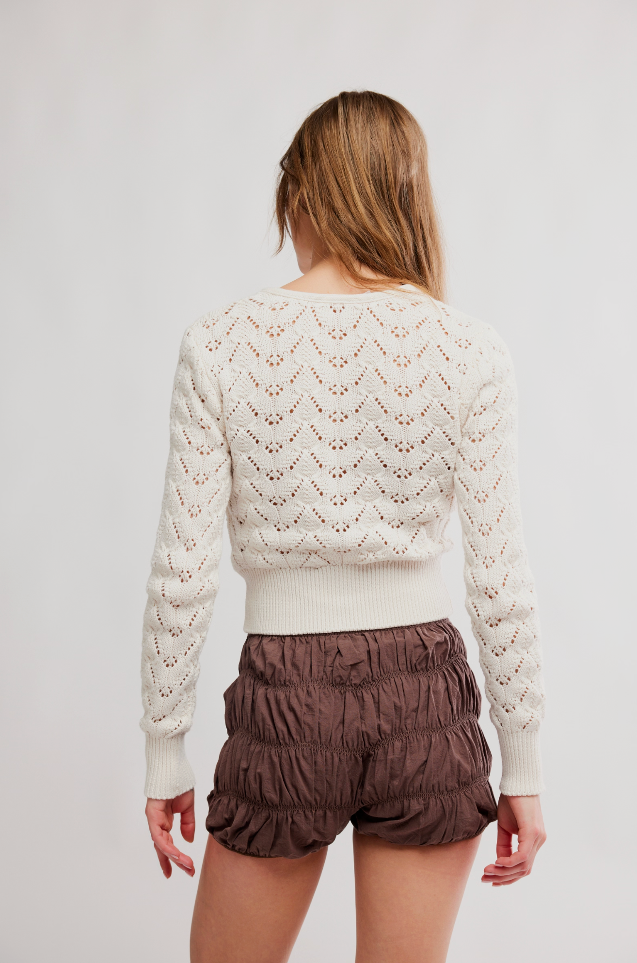 Pretty In This Pointelle - Ivory