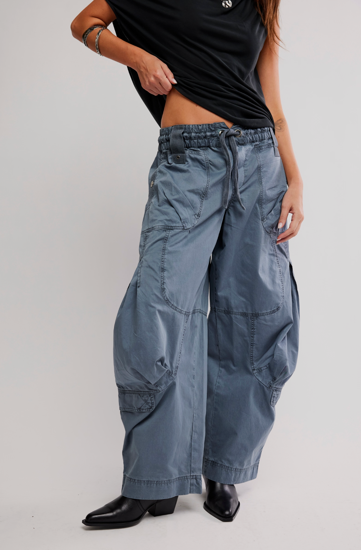 Onset Parachute Pant - Steel