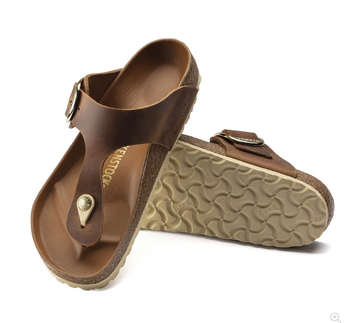 Gizeh Big Buckle - Cognac