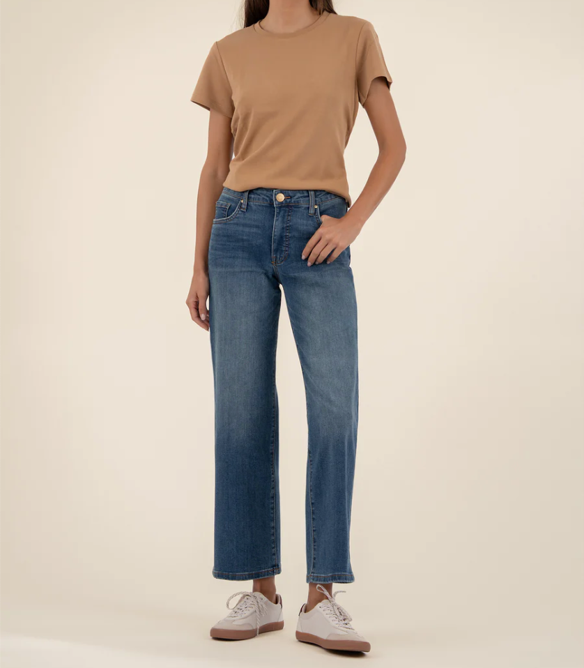 Charlotte High Rise Fab Ab Wide Leg - Historical