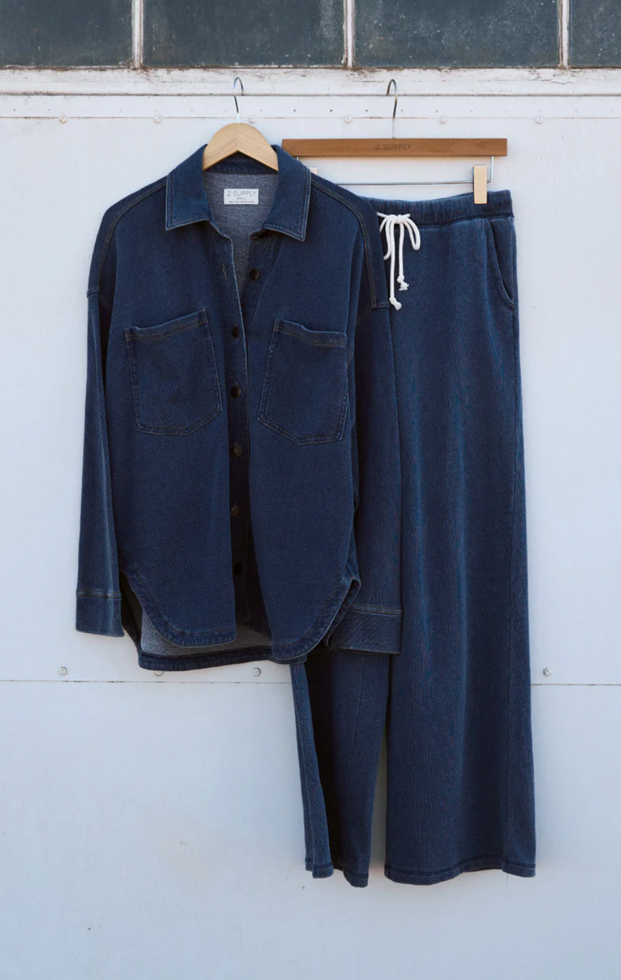 Hunter Knit Denim Pant - Indigo