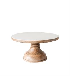 Mango Wood Tray Pedestal