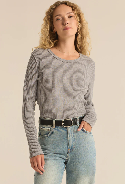 Arlet Thermal Longsleeve  - Heather Grey