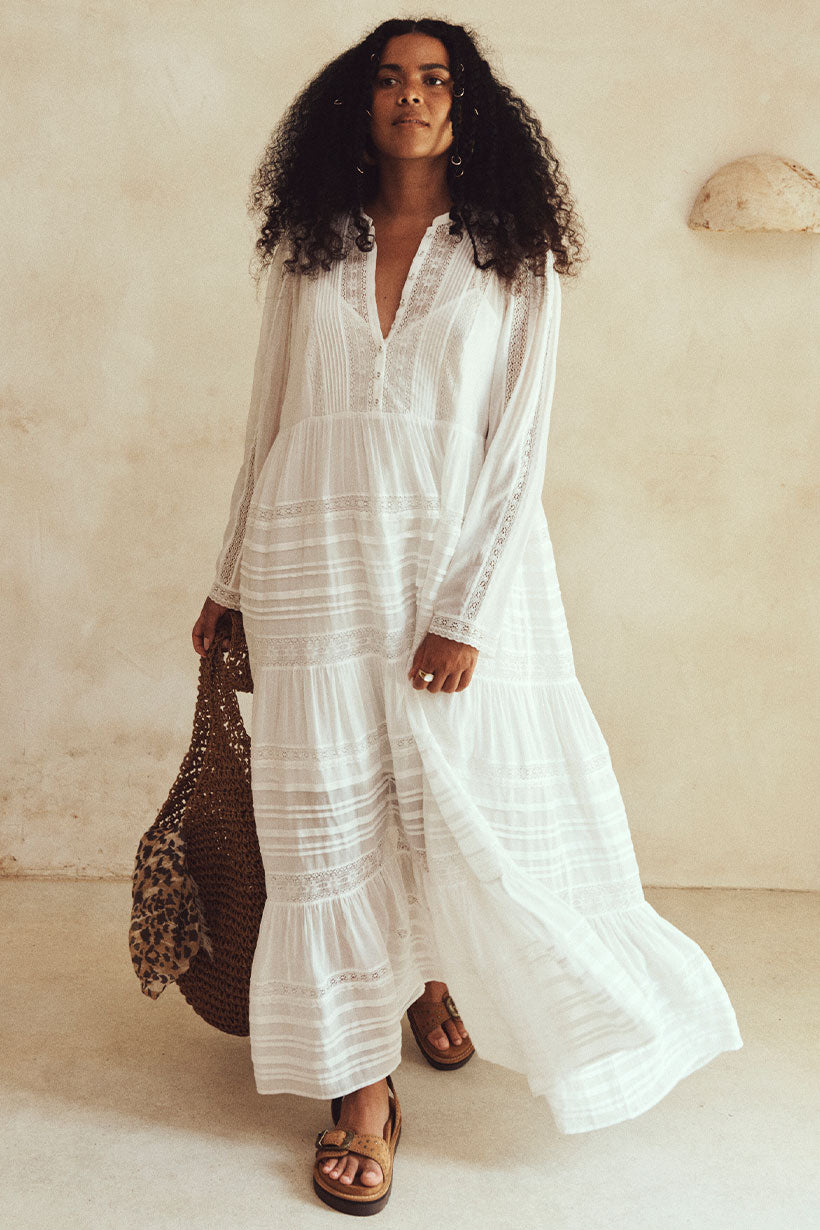 Teodora Gown - White