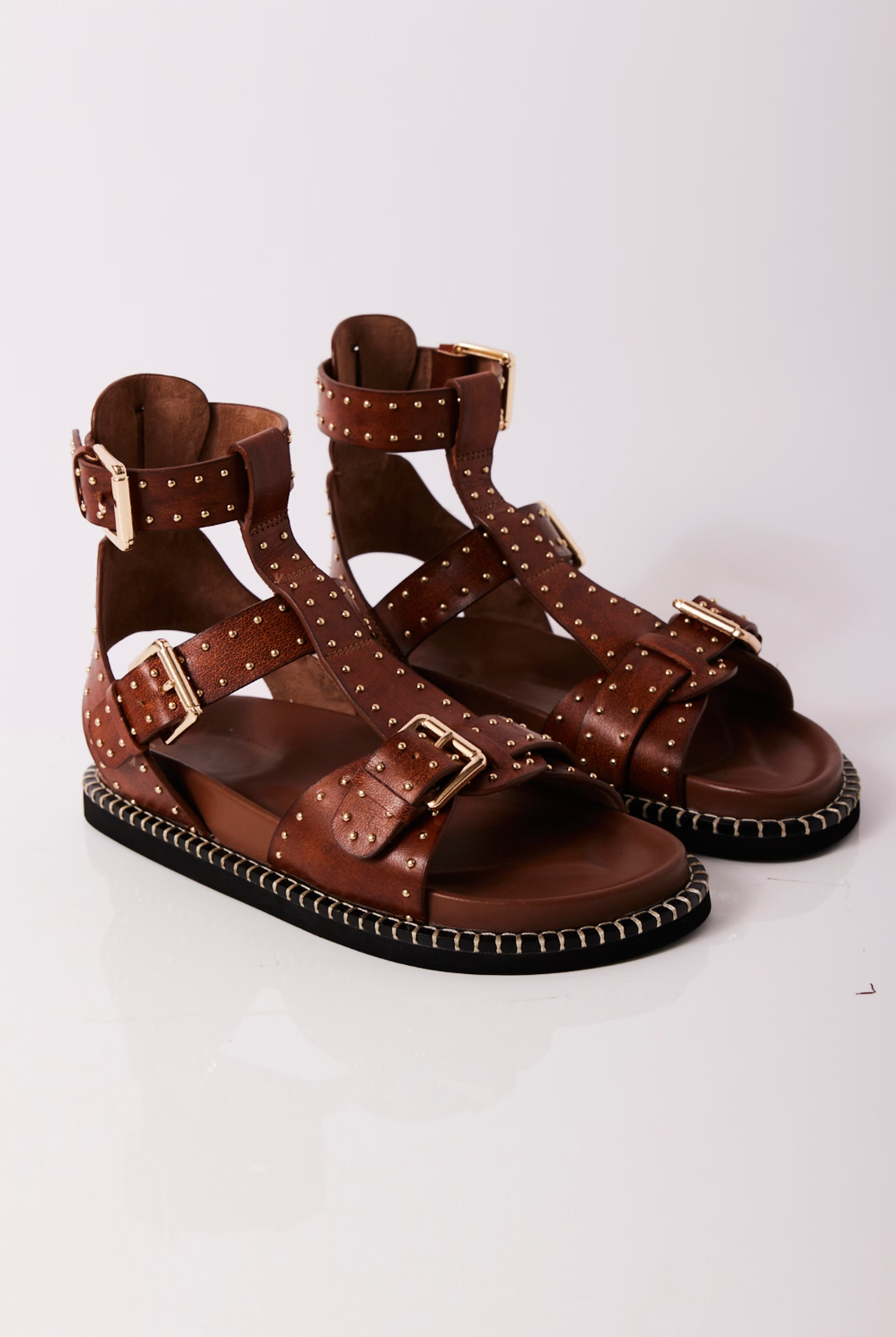 Nova Gladiator Sandal - Luggage