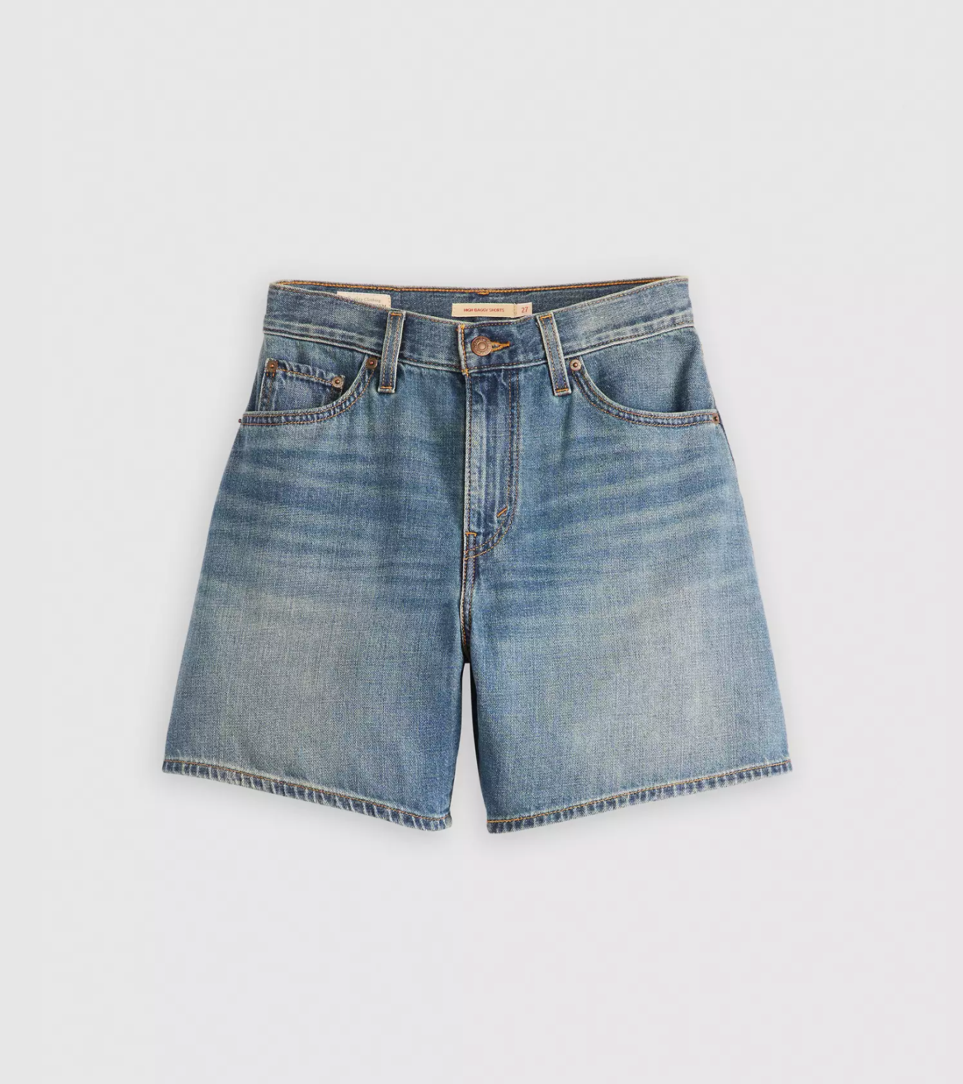 High Baggy Short -Stop Flaxing