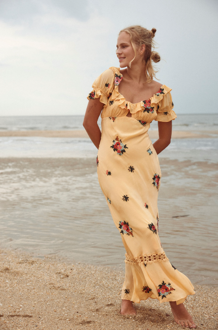 Bali Santa Cruz Dress - Golden Sands