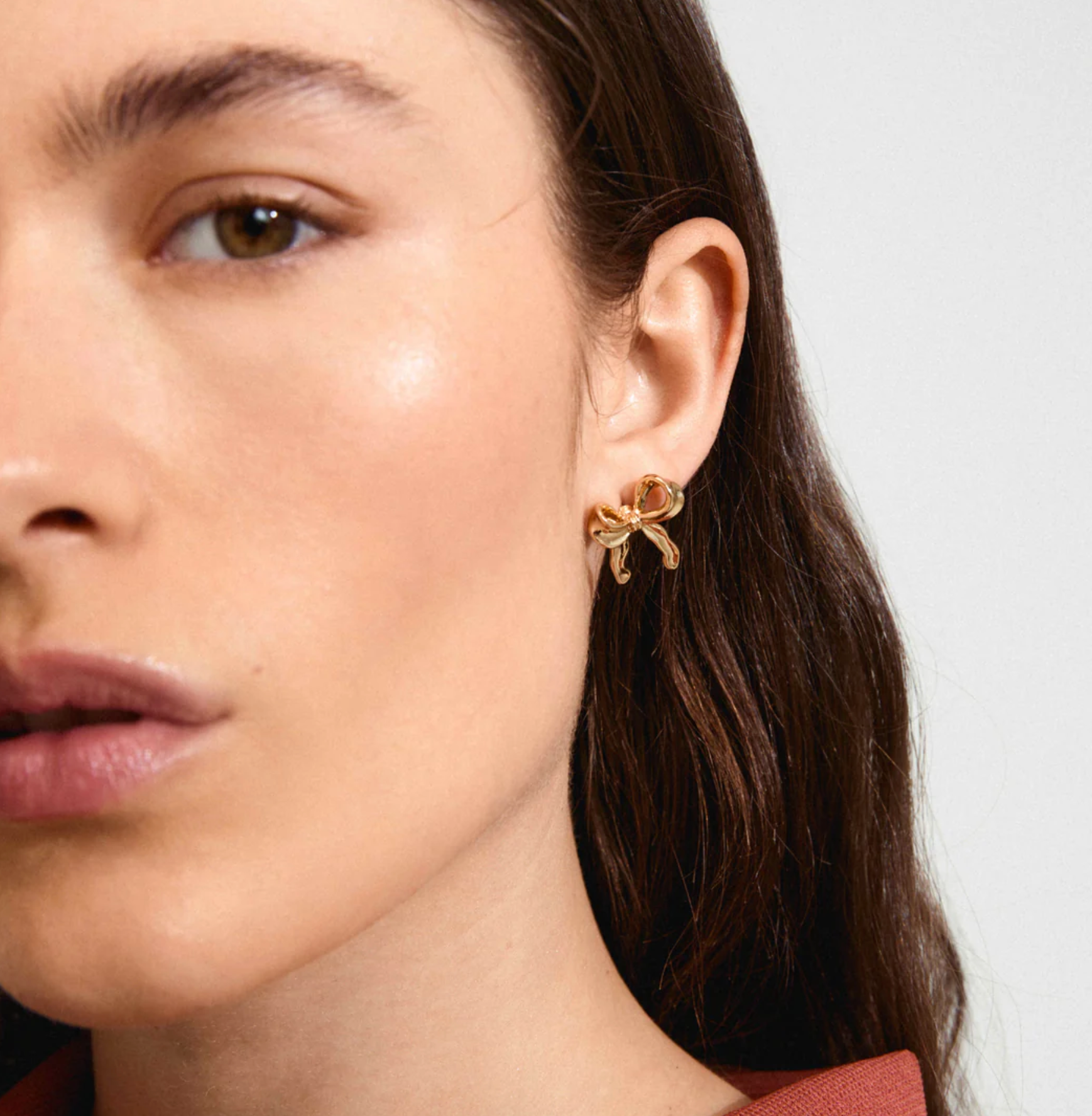 Cassian Bow Earrings - Pilgrim