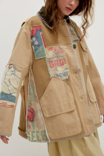 Garden Tamer Jacket- Brown Combo