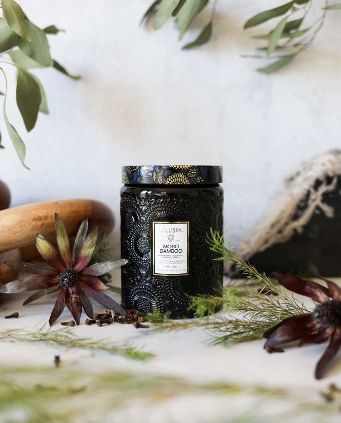 Moso Bamboo Voluspa Candle