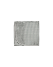 Waffle Baby Blanket - Dusty Blue
