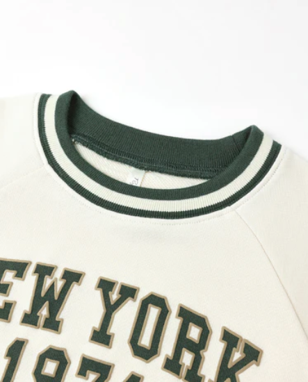 Oversized Raglan Sweatshirt - New York