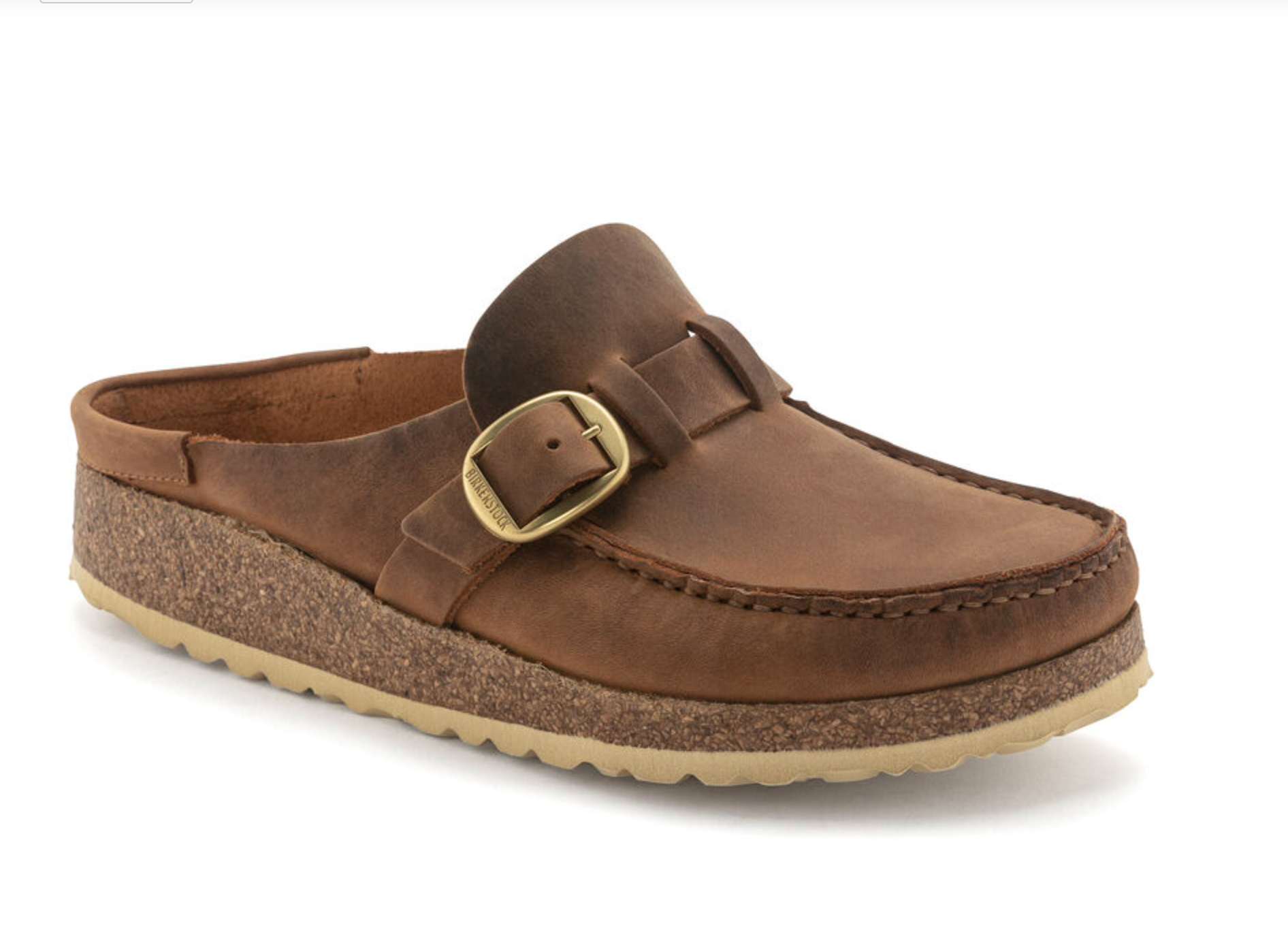 Buckley Clog - Cognac Oiled Leather