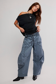 Onset Parachute Pant - Steel