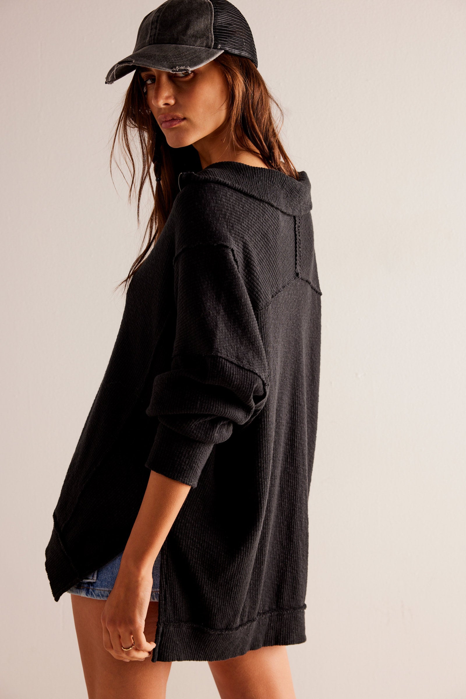 Walk Away Tunic - Black