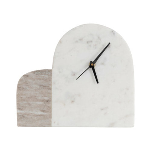 Arched Marble Clock