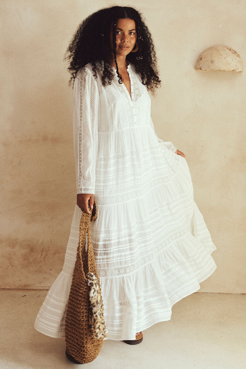 Teodora Gown - White
