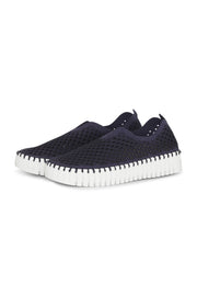 Tulip Shoe - Platform Navy