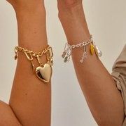 Charm Curb Chain Bracelet - Pilgrim