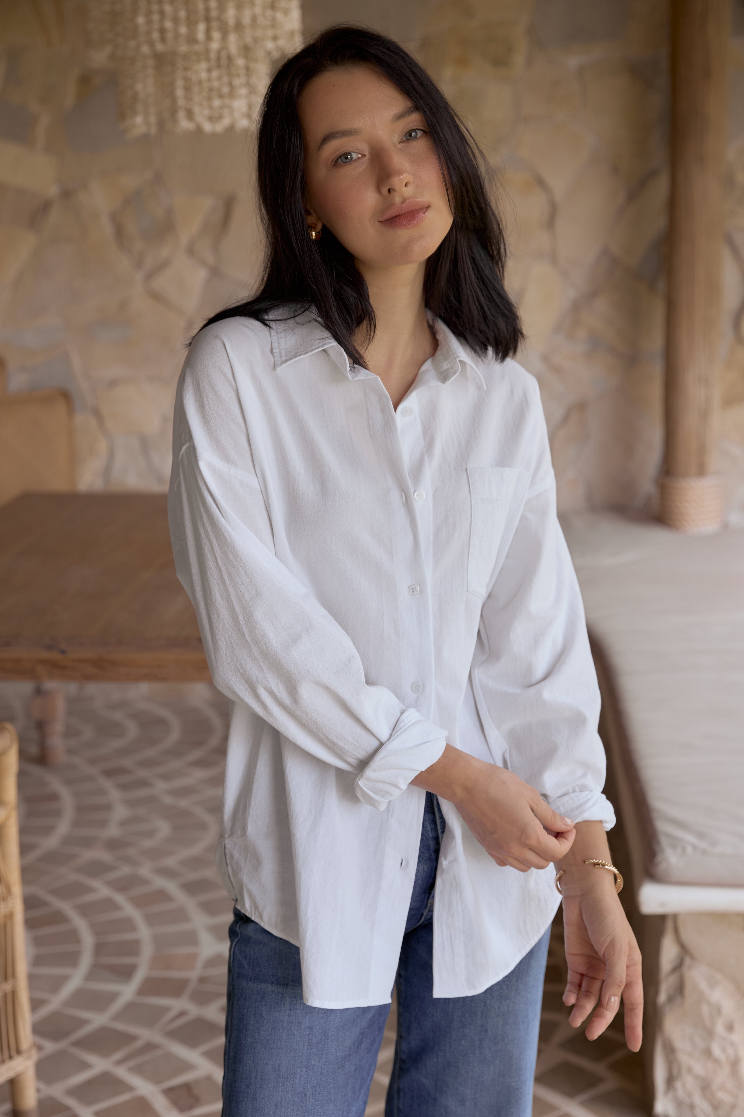 Callahan Blouse - White